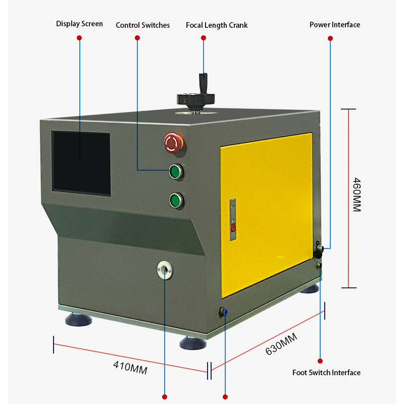 Desktop Rotary Cutting Laser Wire Stripping Machine FLS30-XC Desktop Rotary Cutting Laser Wire Stripping Machine FLS30-XC