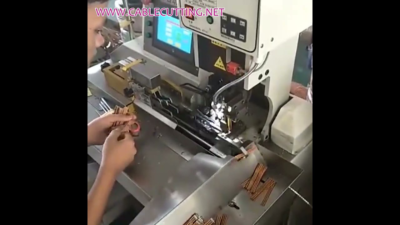 Multiple Lines Crimping Machine, Multiple Lines Stripping & Crimping, Cable Crimping Machine