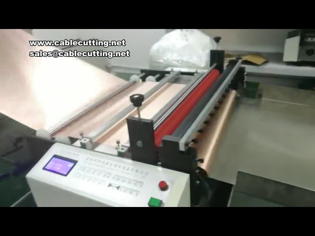 Automatic Feeding PVC Fabric Slitter and Cutting Machine for Non-Woven Fabric