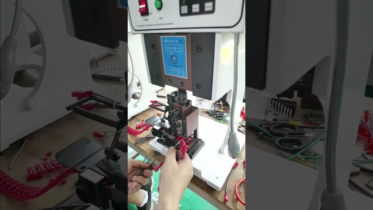 110V 2-T Terminal Machine for Export with Proofing Video