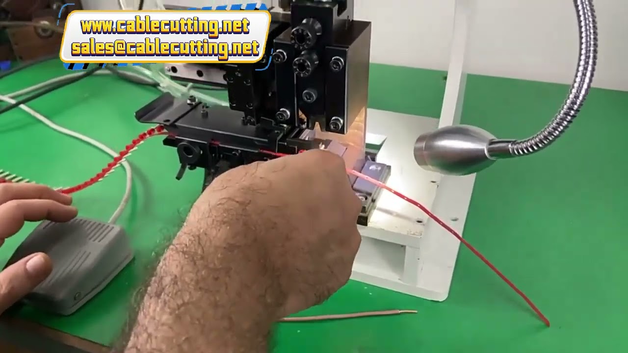 OTP Terminal Applicator Mould with Blade for Insulated Terminal Wire Connection
