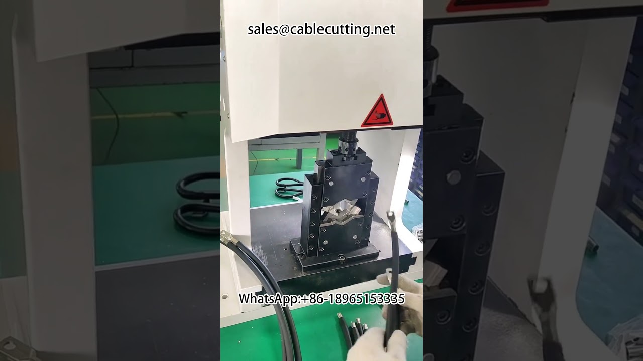 Live-Shot Harness Processing Terminal Crimping Machine