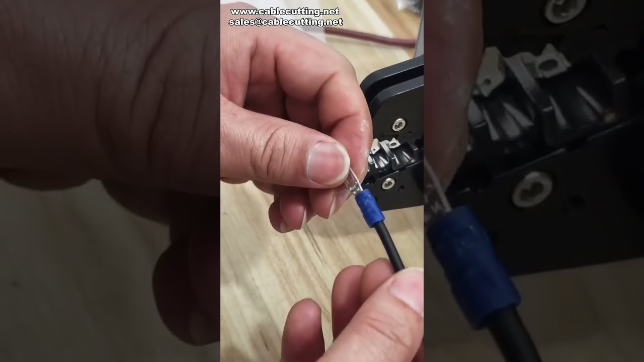 Versatile Pneumatic Terminal Crimping Machine for Testing Various Terminals