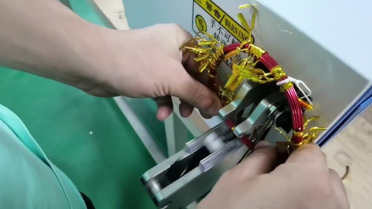 Colored Cable Tie Machine for Wires & Bags | 5-30mm & 15-40mm Diameter