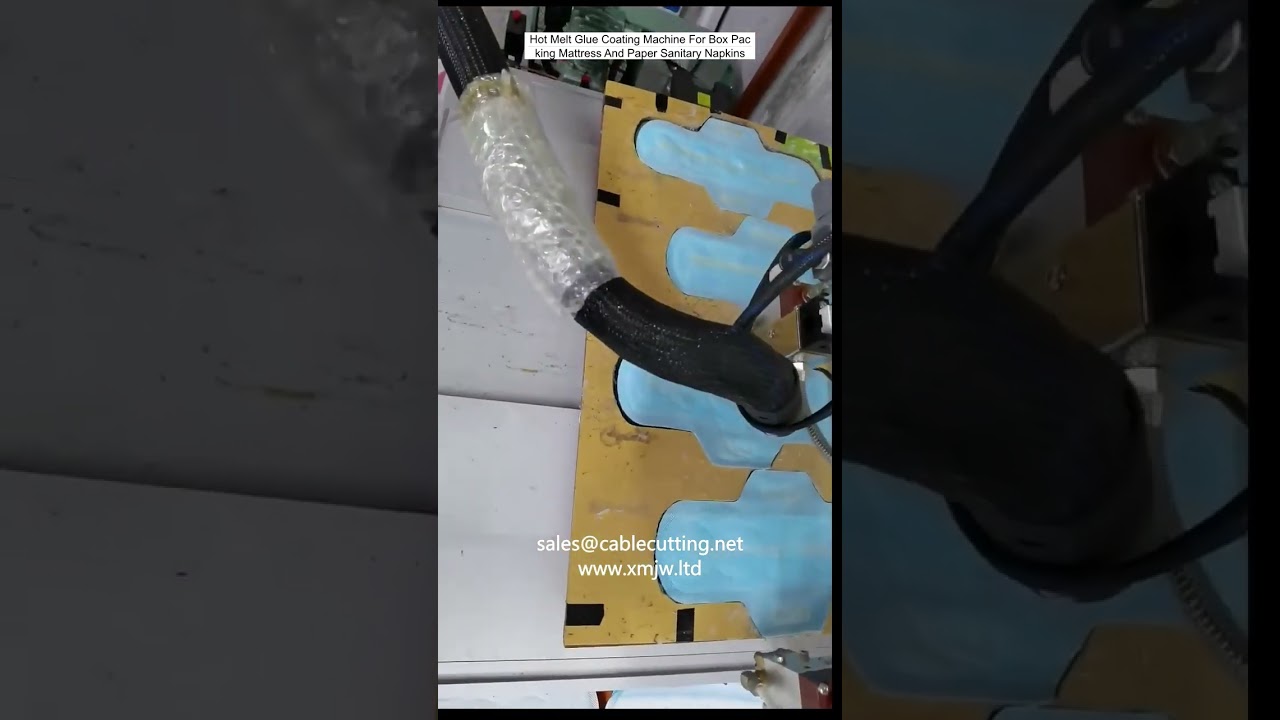 Hot Melt Glue Coating Machine for Box Packing, Mattress, and Paper Sanitary Napkins