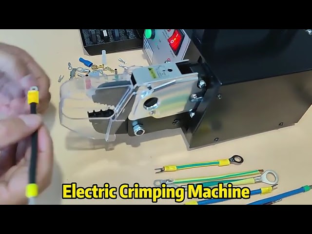 Electric Crimping Machine   RCCN CircularO TypeY Type Cold Press Terminals, Electronic Appliances
