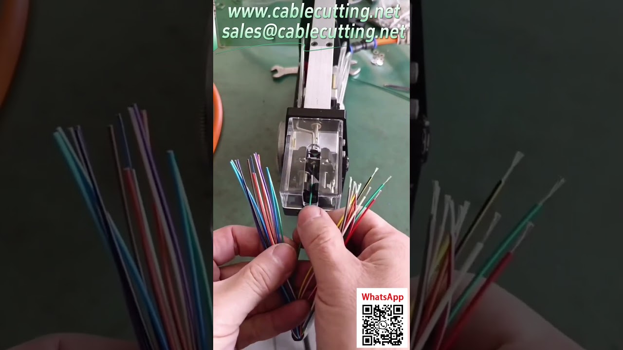 Inductive Wire Stripping Machine, Automatic Wire Stripper, Adjustable Stripping Length