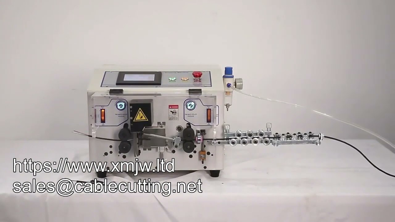 WPM-05-RS Fully Automatic Computerized Multi-Core Copper Wire Cutting Machine