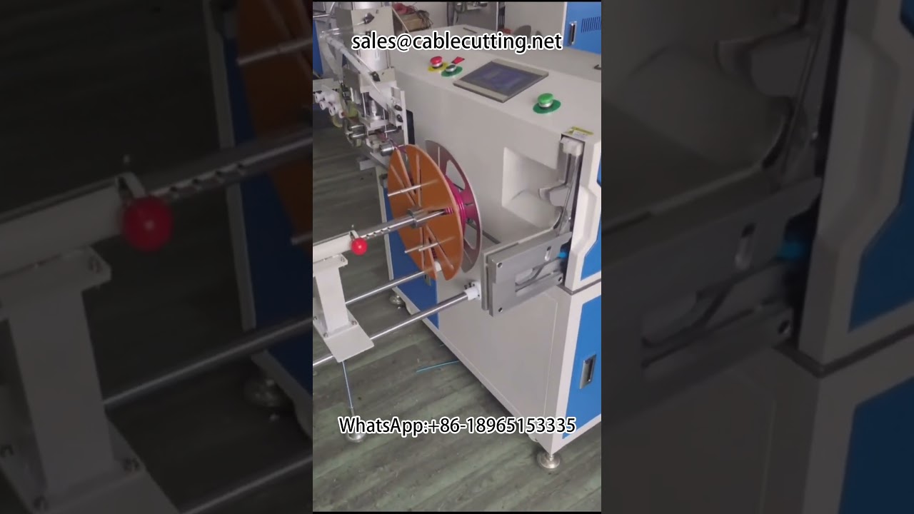 #Cable Winding Machine #Meter Counting and Row Cutting Winding and Tying Machine