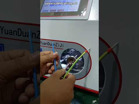 Tube Pre-Insulated Terminal Crimping Machine 0.5-4mm² Universal, No Tool Change