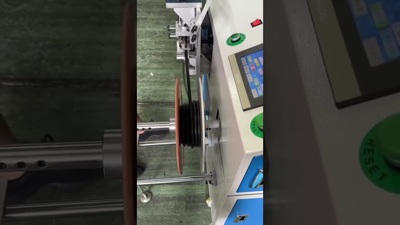 Precise Metering & Coiling Machine for 9mm Wires, 11m Rolls, Adjustable Speed