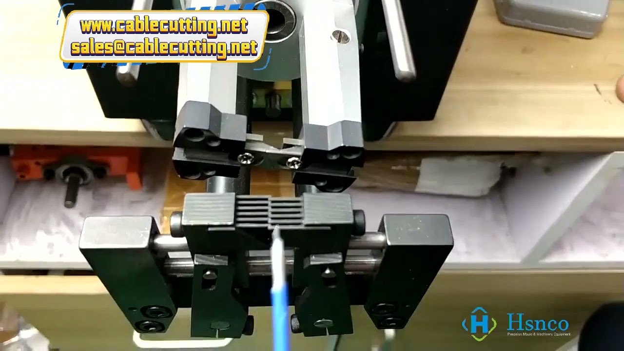Coaxial Cable Stripping Machine - Multi-Layer Wire Cutting and Peeling Machine