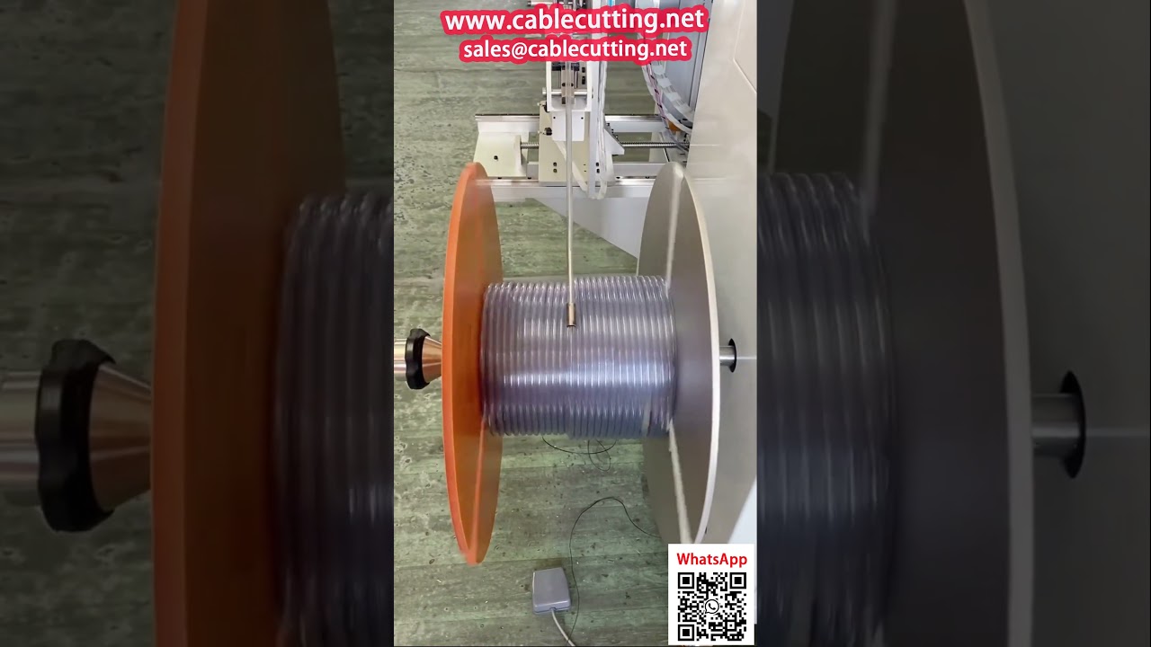 Enrouleuse Automatique Compteuse à Alignement Servo pour Tuyau Flexible PVC