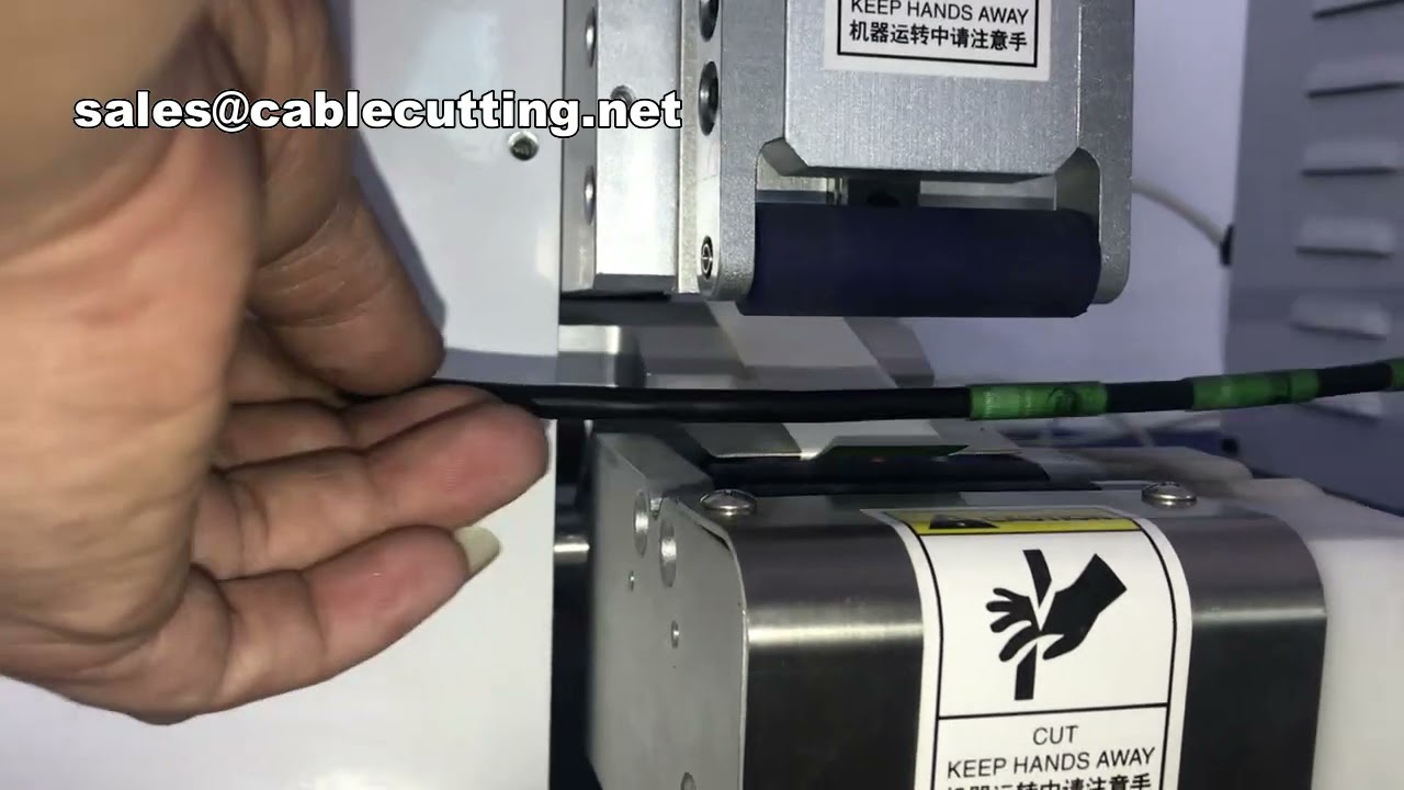 Rolling Label Wire Labeling Machine