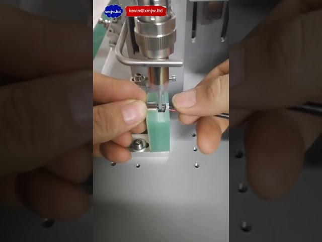 Semi-Automatic USB Cable Soldering Machine | Fast Charging Data Line Assembly
