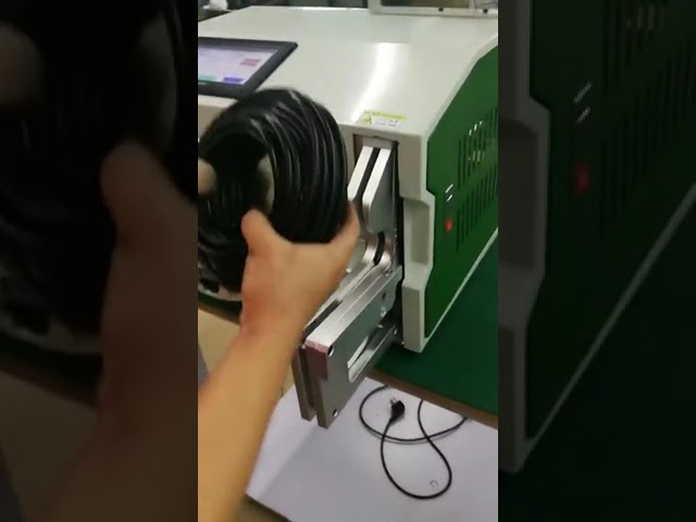 Power Cord Coiling and Tying Machine | Automated Wire Packaging System