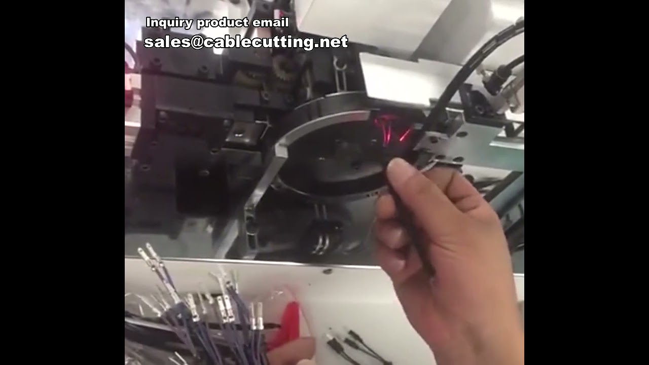 Wire Connection Machine with Insert Tube and Heat Shrink Wear Tube Hotter