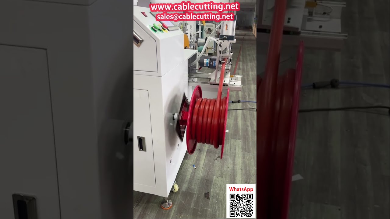 Fire Hose Winding Machine with Meter Counter for Reel Coiling