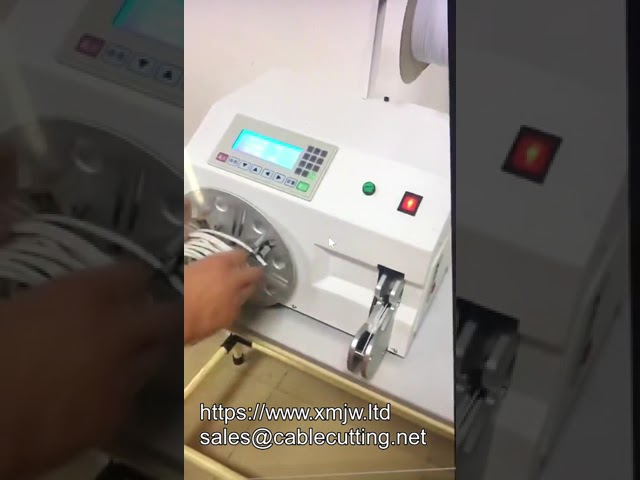 WPM-90 Automatic Wire Cable Binding Twist Tie Machine & Coiling Machine