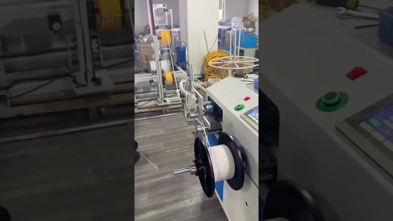 Precise Metering and Neat Coiling Machine for Coaxial and Shielded Wire Bobbin Spools