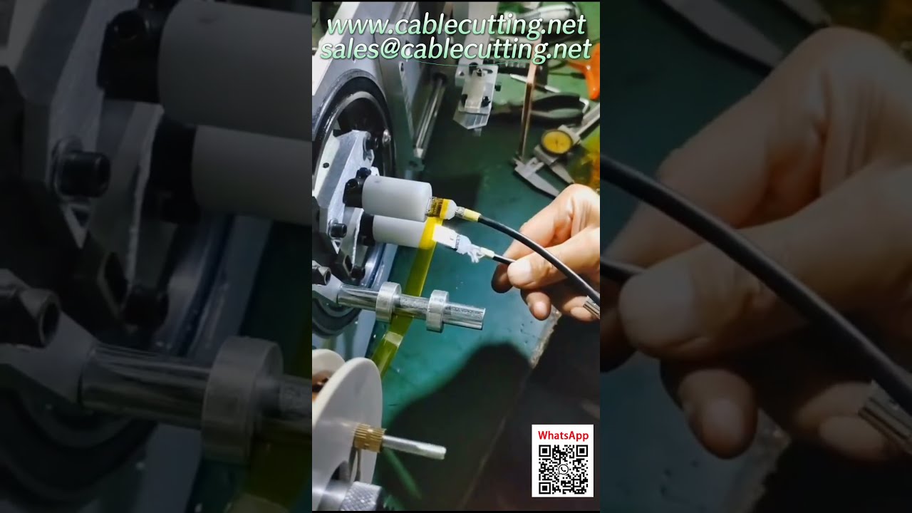 High-Speed HDMI Cable Wire Cutting and Stripping Machine for Factory Automation