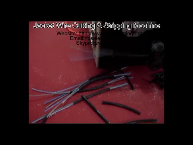 Jacket Wire Cutting and Stripping Machine WPM-09-HT