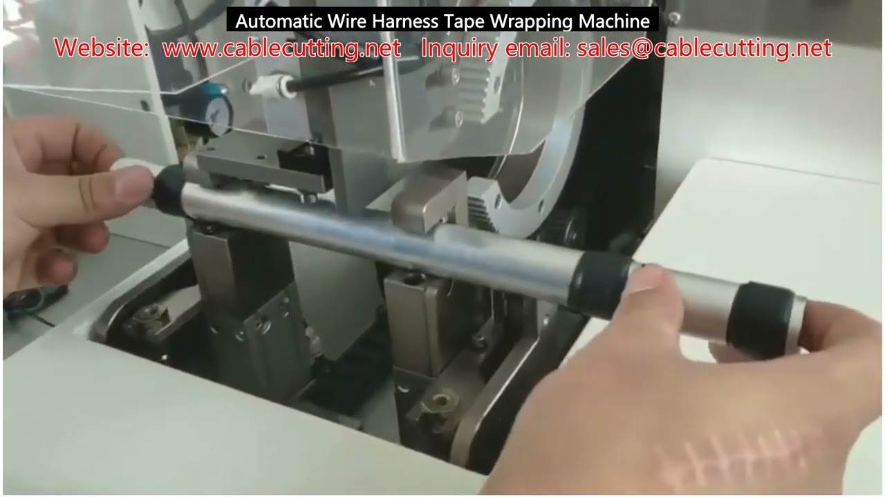 Automatic Wire Harness Tape Wrapping Machine for Factory Automation