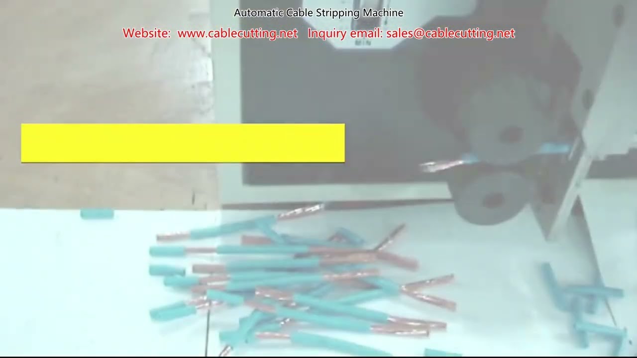 Automatic Cable Stripping Machine for Industrial Wire Processing