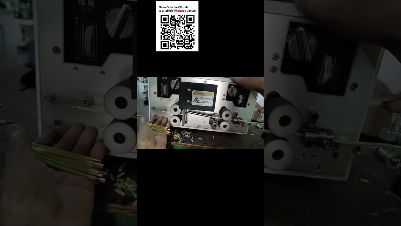 Computerized Wire Cutting and Stripping Machine for EV Harness Processing