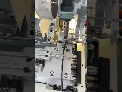 Automatic Strip and Solder Machine for 3.5mm 3-Pole Plug Pins