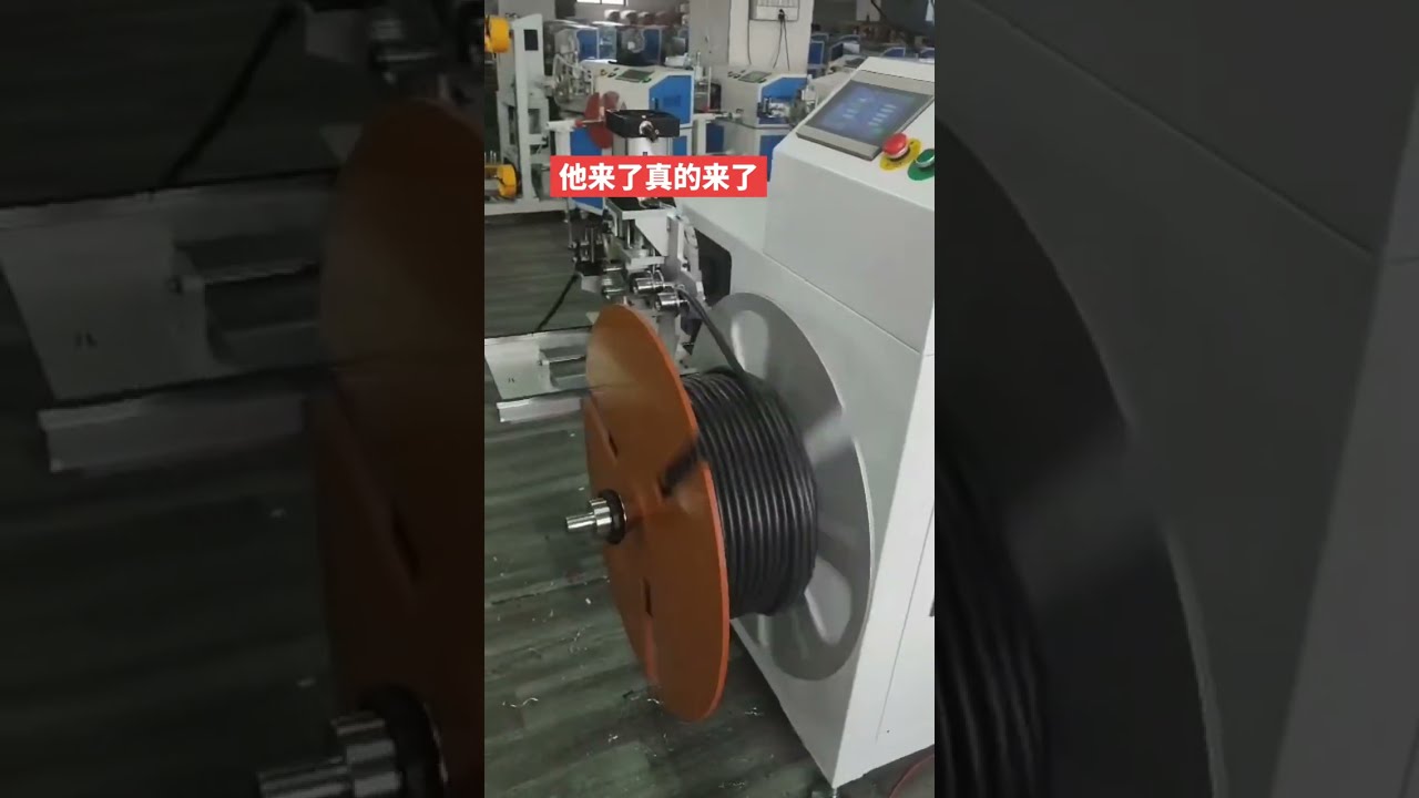 Electric Cable Meter Counting, Traversing, Cutting & Winding Machine for Factory Automation