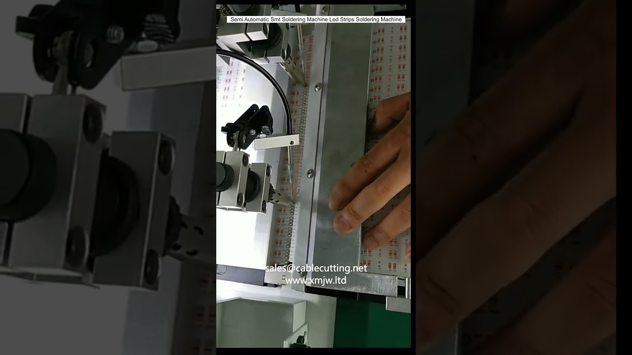 Semi-Automatic SMT Soldering Machine for LED Strips