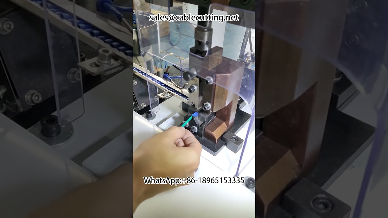 Bulk Terminals Semi-Automatic Terminal Crimping Machine for Harness Processing Automation