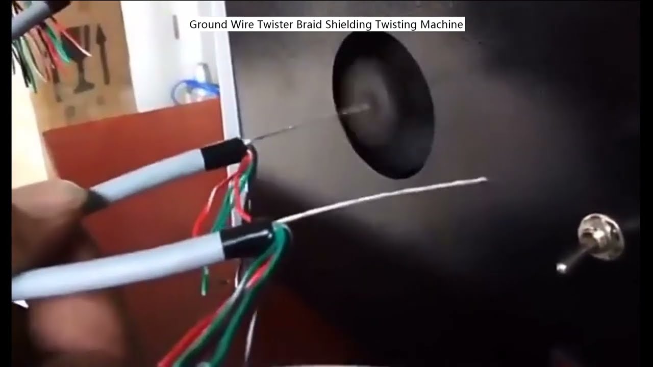 Ground Wire Twister Braid Shielding Twisting Machine
