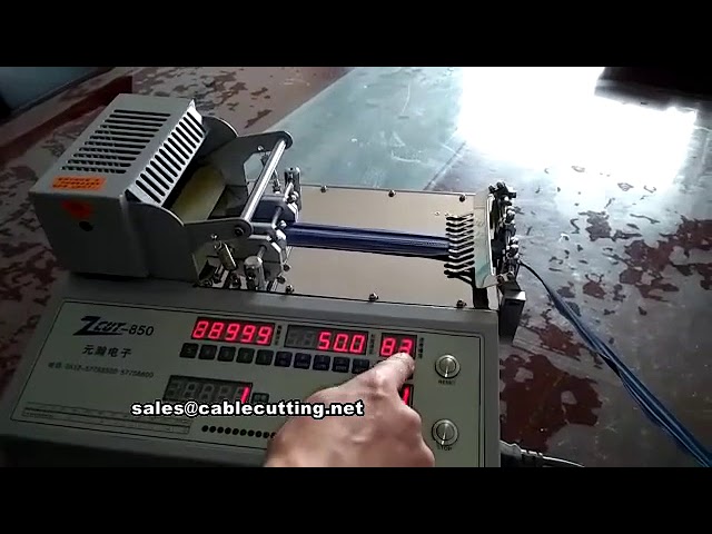 Plastic Zipper Cutting Machine for Automated Packaging