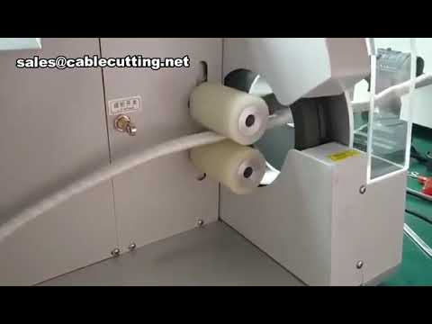 Full wire harness taping machine product show