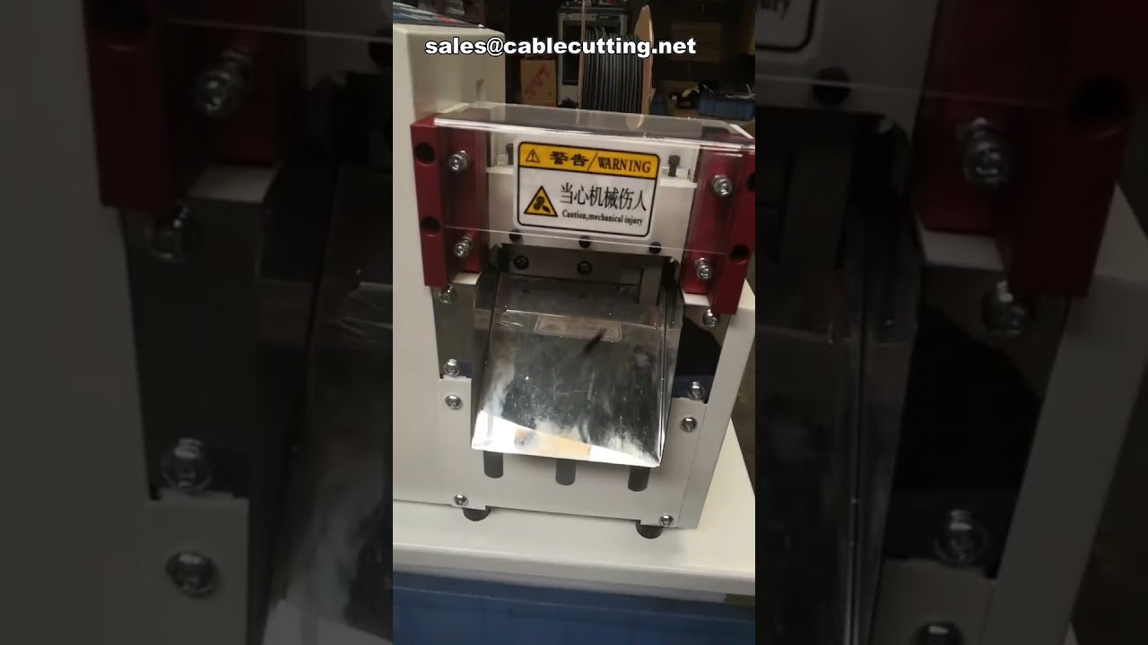 Intelligent PVC Plastic Soft Heat Shrink Tube Pipe Cutting Machine