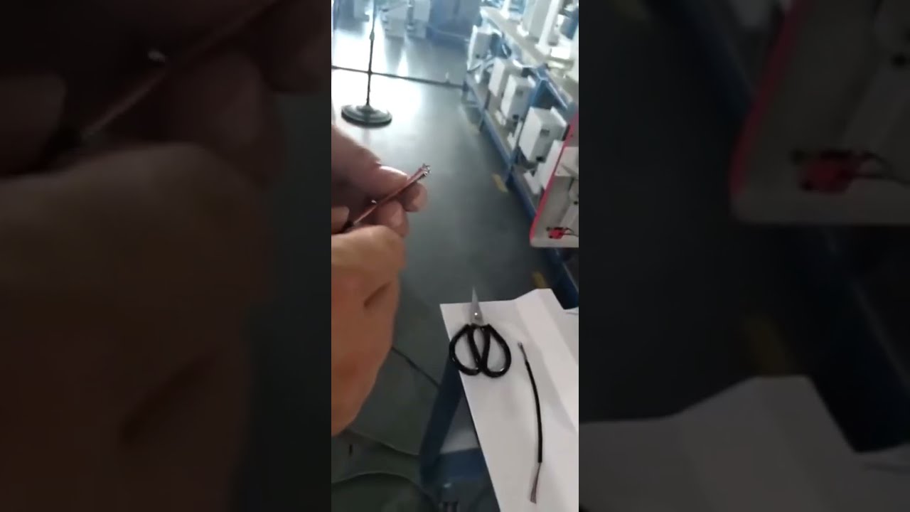 Multi-Core Wire Stripping and Crimping All-in-One Machine Operation Video