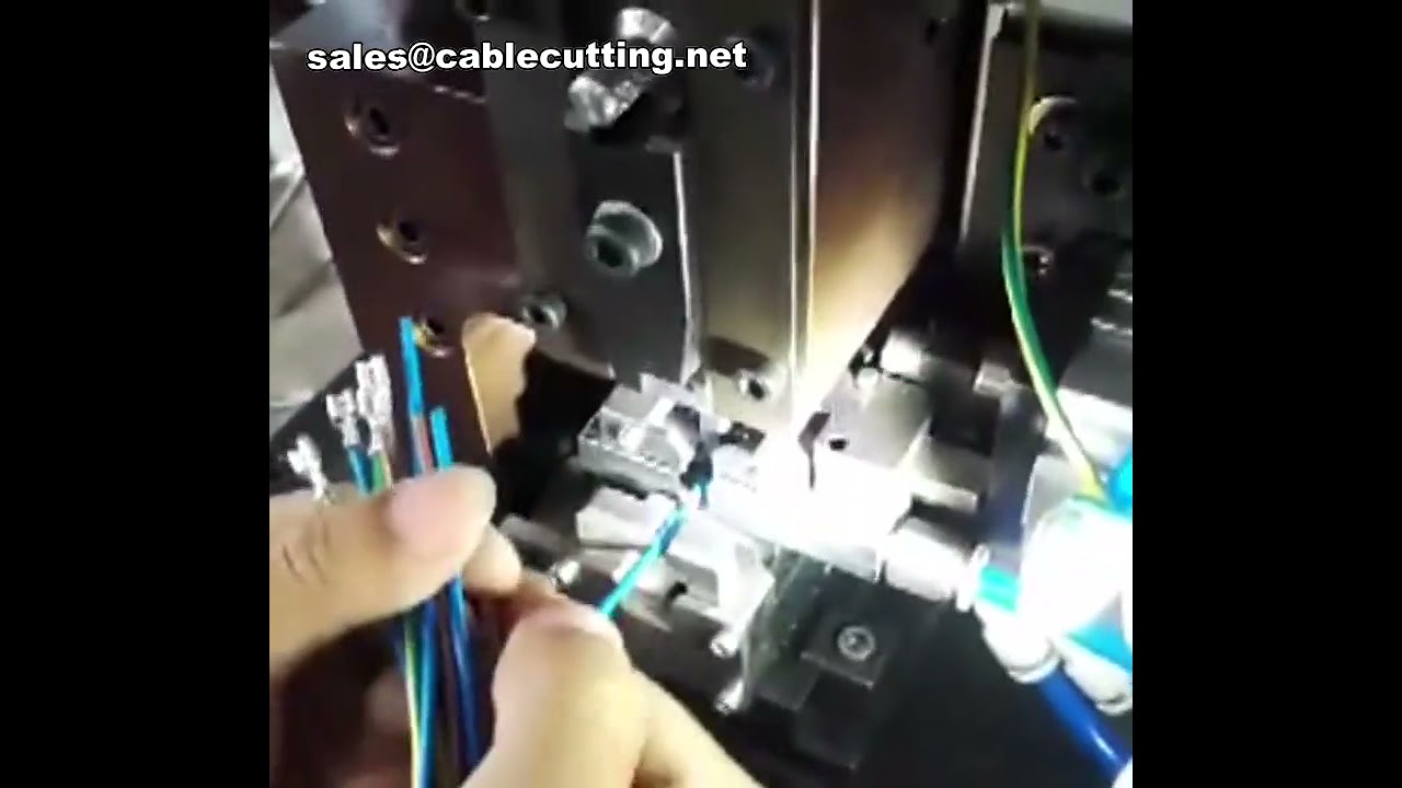 Automatic DC & AC Terminal Crimping and Cable Stripping Machine