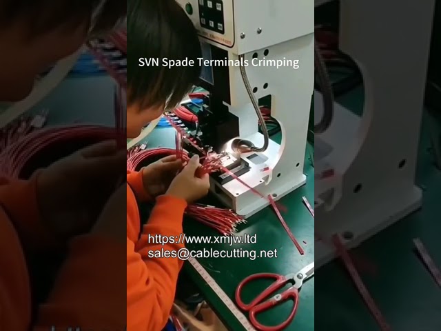 FDD-55-250 Pre-Insulated Female Spade Terminal M6283 Quick Disconnect Nylon Crimping Wire Connector