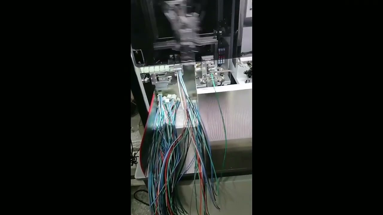 Automatic Wire Stripping, Twisting, Tinning, and Terminal Crimping Machine