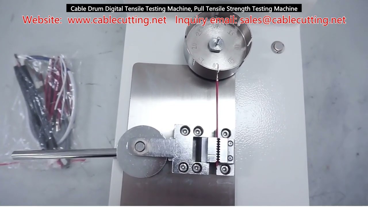 Cable Drum Digital Tensile Testing Machine | Pull Tensile Strength Tester