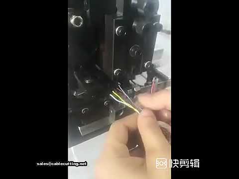 Automatic Single Core Wire Stripping And Terminal Crimping Machine Manufacturer