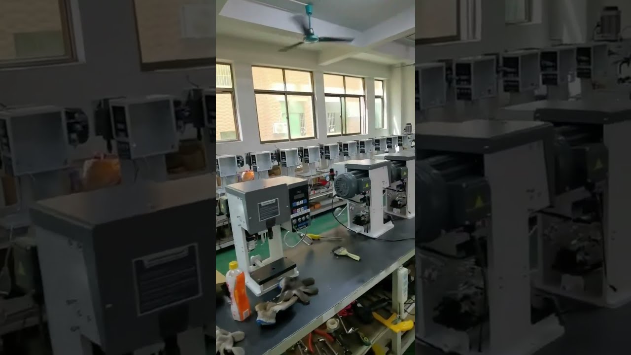 Continuous Strip Terminal Machine Workshop Real Shot Display