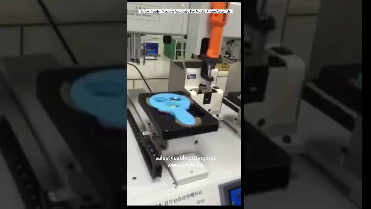 Automatic Screw Feeder Machine for Mobile Phone Assembly