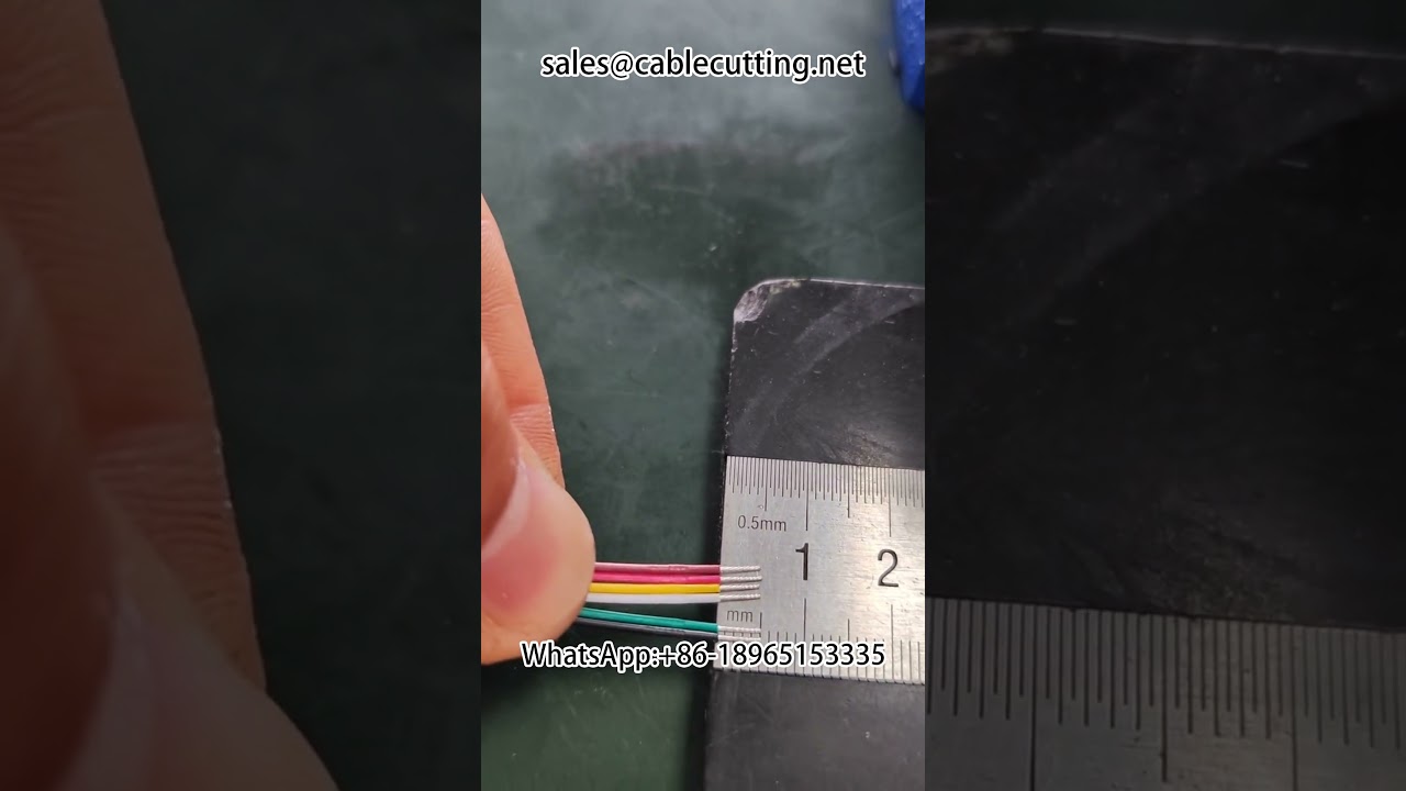 Twisted Wire Terminal Stripping Machine for Wire Harness Equipment