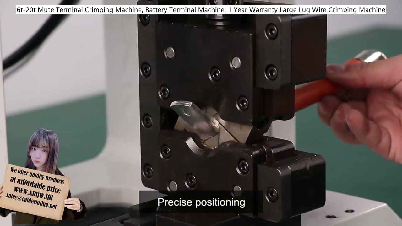 6t-20t Mute Terminal Crimping Machine, Battery Terminal Machine, Large Lug Wire Crimper