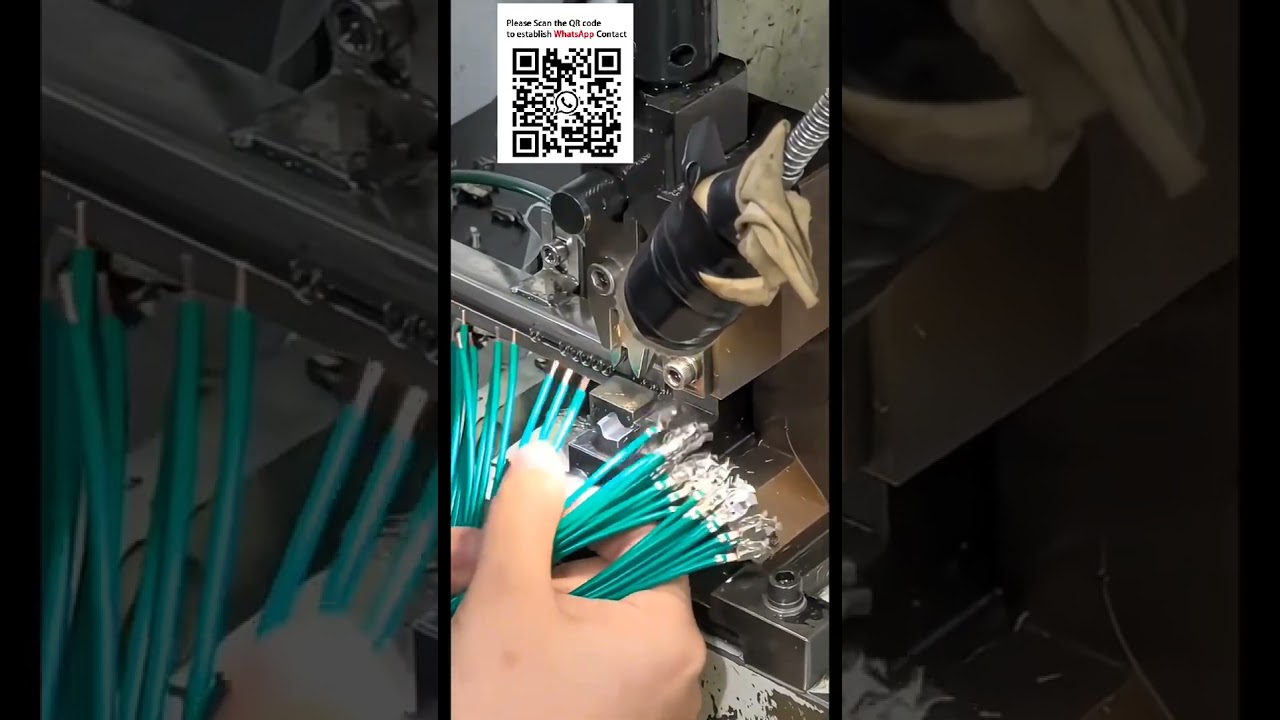 Loose Piece Terminal Crimping Machine with Vibrating Bowl Feeder and Applicator