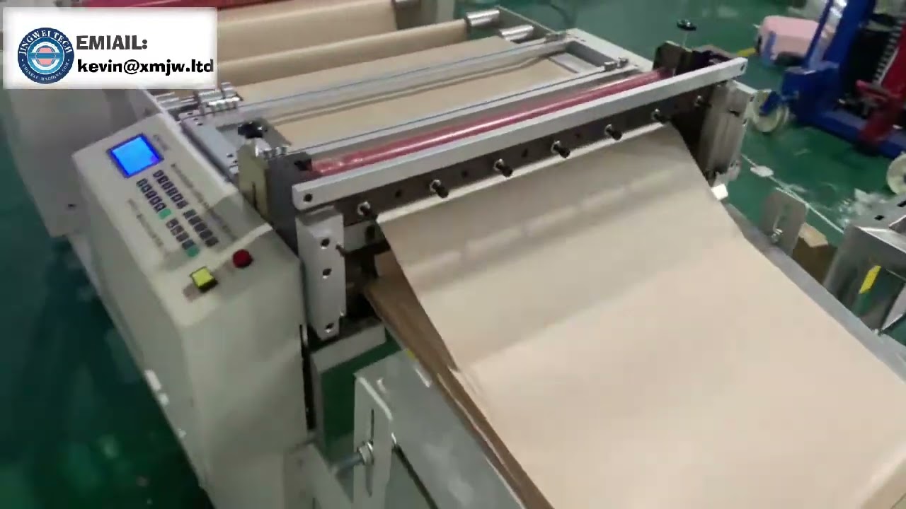 PVC Film Roll Sheet Cut Machine for Air Foam and A4 Paper Cutting