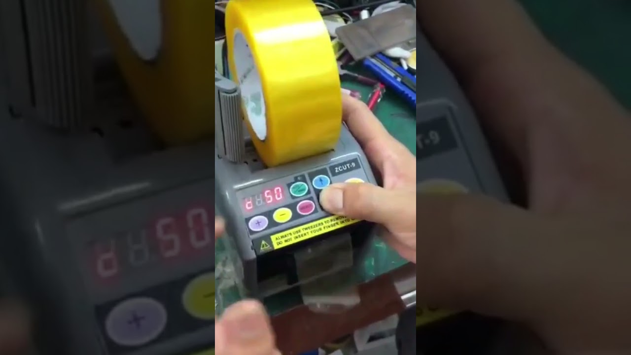 Electric Automatic Tape Dispenser 18W Tape Cutting Machine